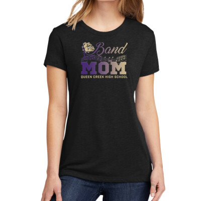 Band Mom Gradient Ladies Tee D823-3 Thumbnail