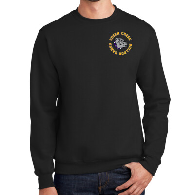 Queen Creek Bulldog Bands Gold Circle Crewneck Thumbnail