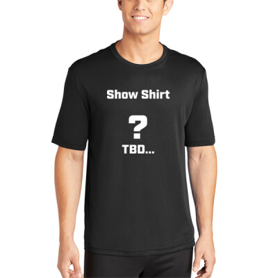 REQUIRED RETURNING STUDENT: Drifit Black Show Shirt  Thumbnail