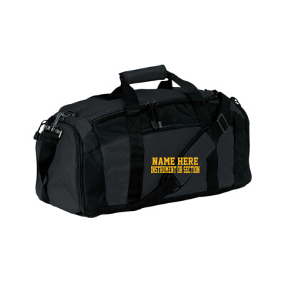 OPTIONAL: Small Duffel w/Name & Instrument Thumbnail