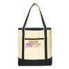 Large Cotton Canvas Boat Tote Thumbnail