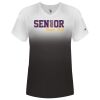 Women's V-Neck Ombre T-Shirt Thumbnail