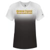 Women's V-Neck Ombre T-Shirt Thumbnail